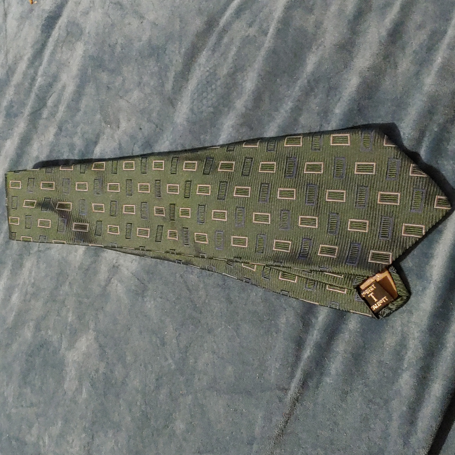 Robert Talbott Rectangle Print Tie
